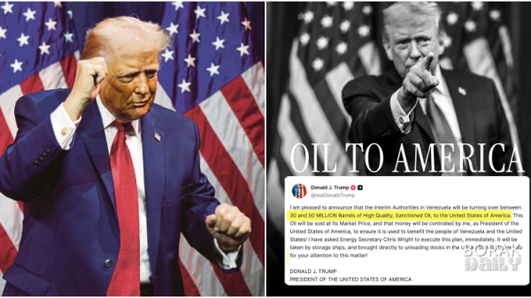 Trump Dedah Venezuela Akan Serah AS