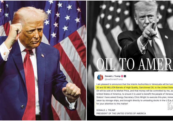 Trump Dedah Venezuela Akan Serah AS