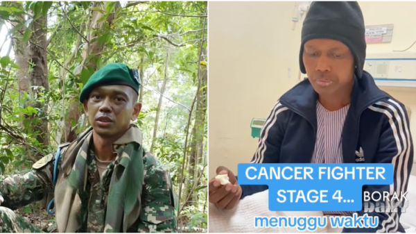 Bekas Komando Kuat Lawan Kanser  