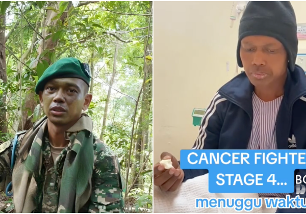 Bekas Komando Kuat Lawan Kanser  