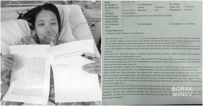 Surat Terakhir Pesakit Kanser Luah Derita