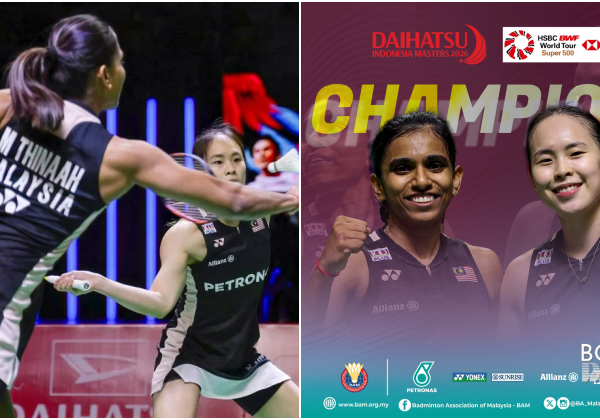 Pearly-Thinaah Juara Masters Indonesia