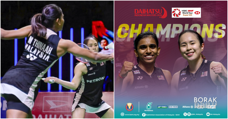 Pearly-Thinaah Juara Masters Indonesia