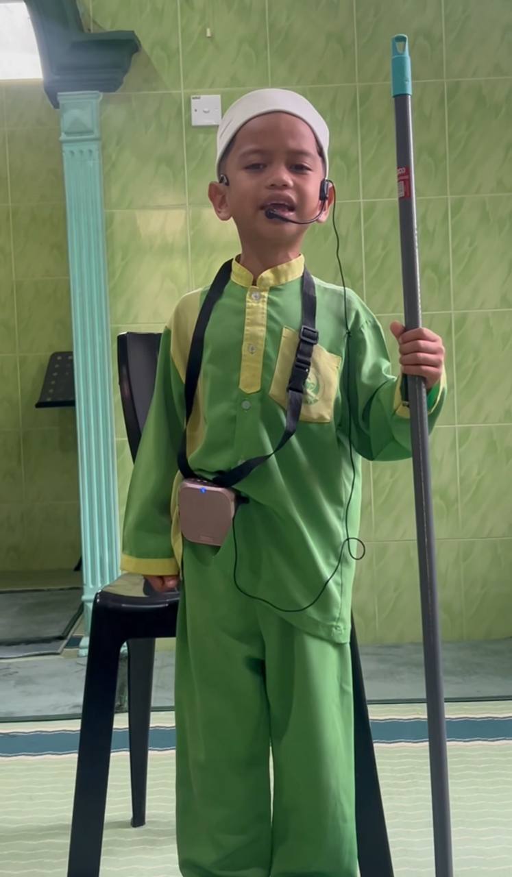 murid pasti Petah baca khutbah