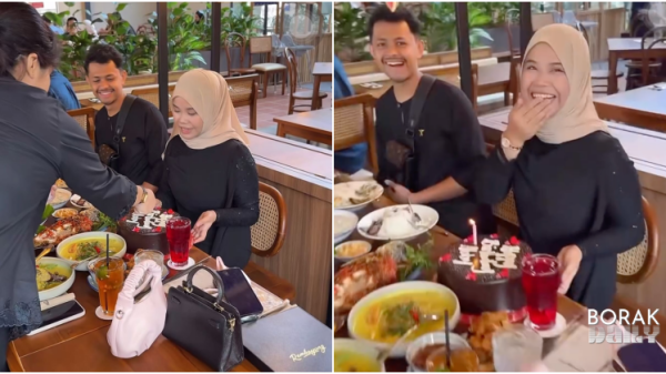 Pelanggan Bertuah Jadi Orang Pertama