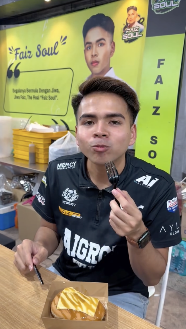 Faiz Soul jual donut