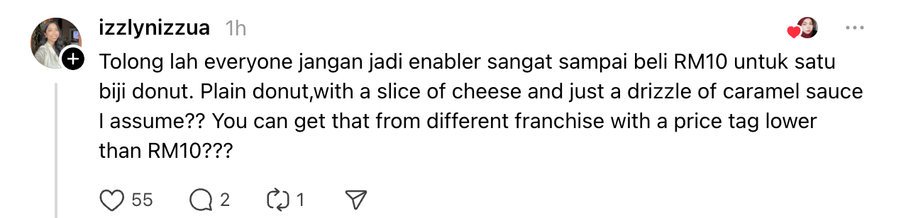 Faiz Soul jual donut