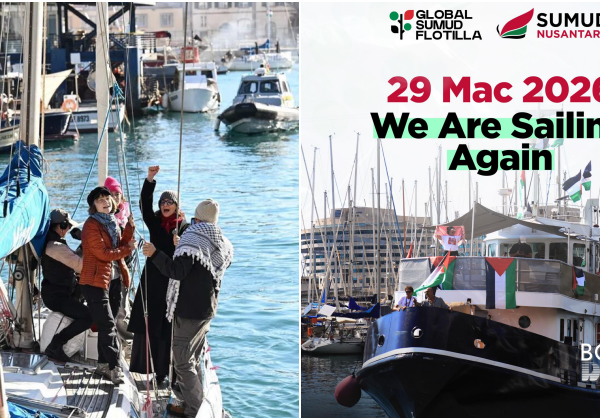 Global Sumud Flotilla Kembali Berlayar