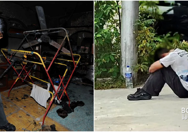 Suami Reda Isteri Hamil 3 Bulan Maut Dalam Kebakaran