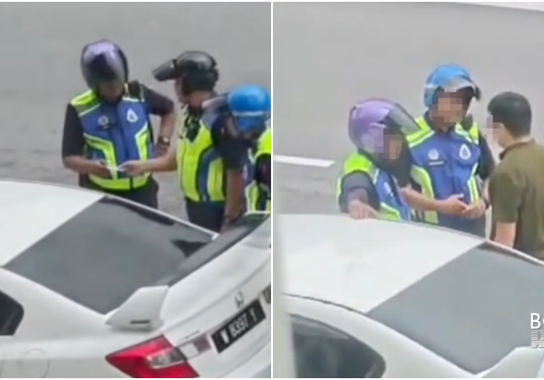 Anggota Polis Bukan Terima Rasuah