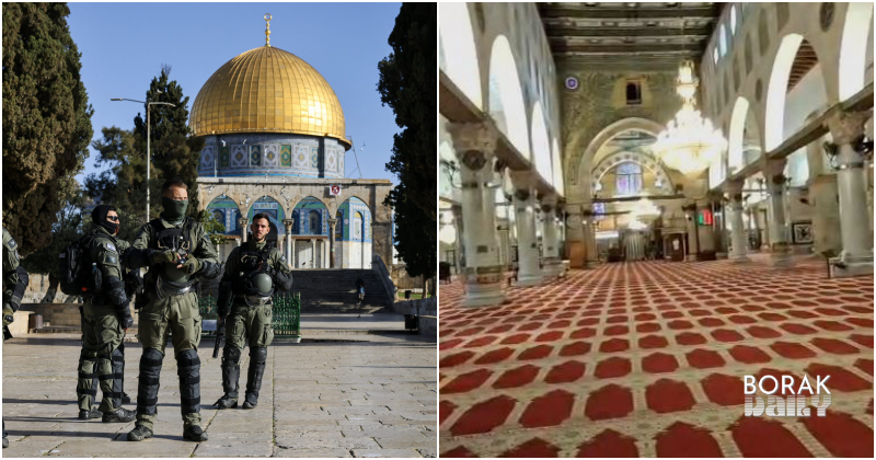 Tentera Israel Halang Solat Isyak