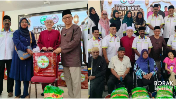 Asnaf Jual Barang Sumbangan Kepada Warga Asing