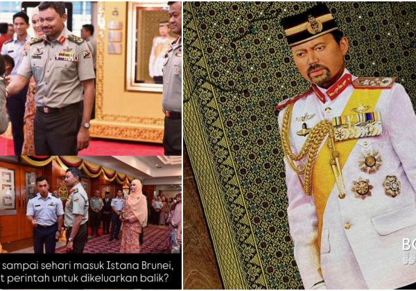 Anak Kelantan Hasilkan Potret Putera Mahkota Brunei