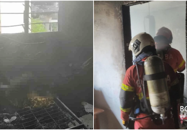 Budak Empat Tahun Ditemui Rentung Dalam Bilik